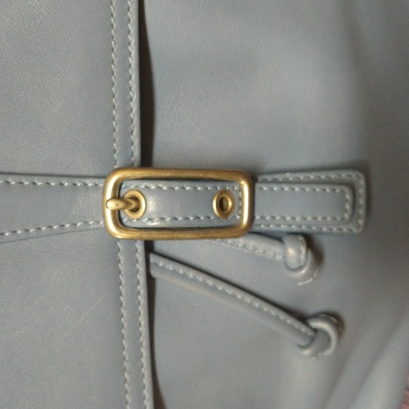 Vintage Coach Legacy Backpack in Light Blue - Picture 2 of 16